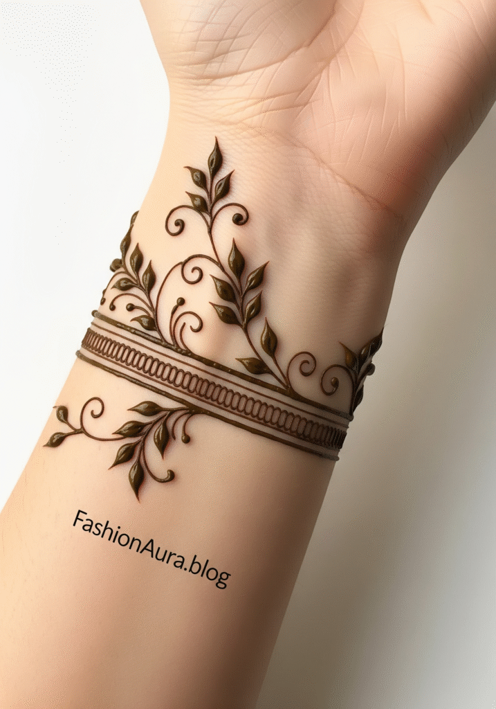 Simple Henna for Wrists – Minimal, Elegant & Beginner-Friendly Wrist Henna Designs