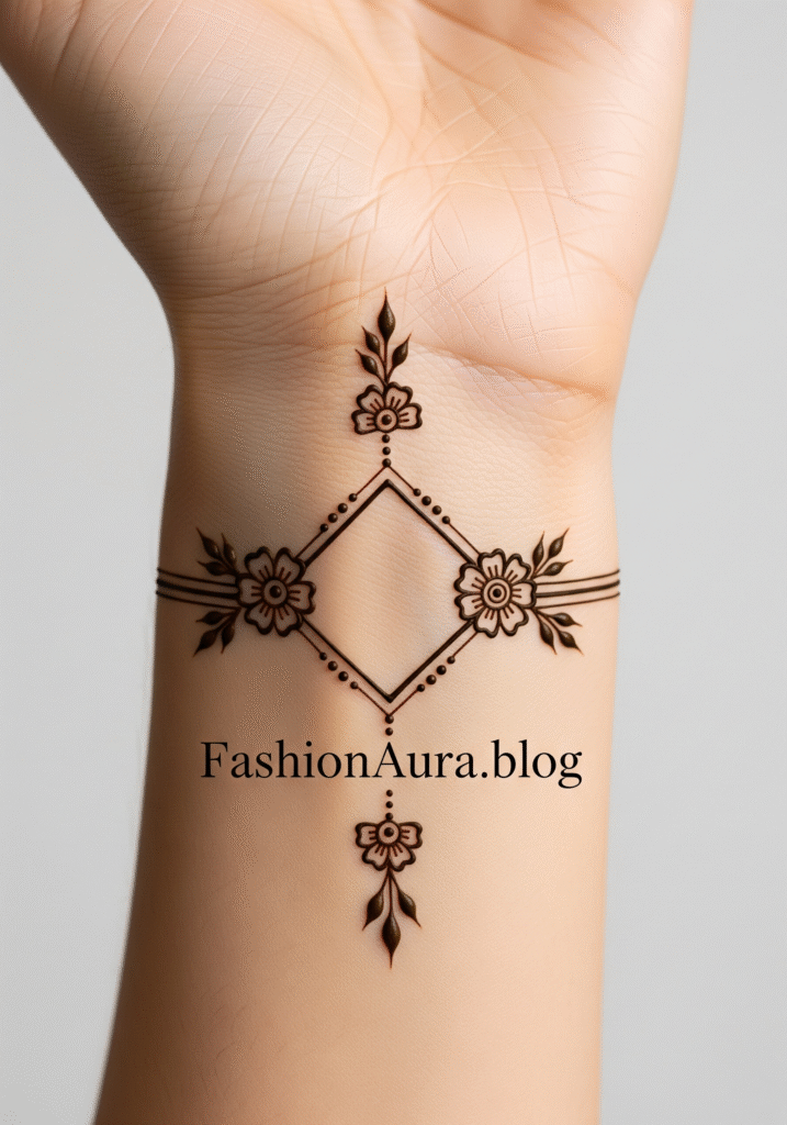 Simple Henna for Wrists – Minimal, Elegant & Beginner-Friendly Wrist Henna Designs