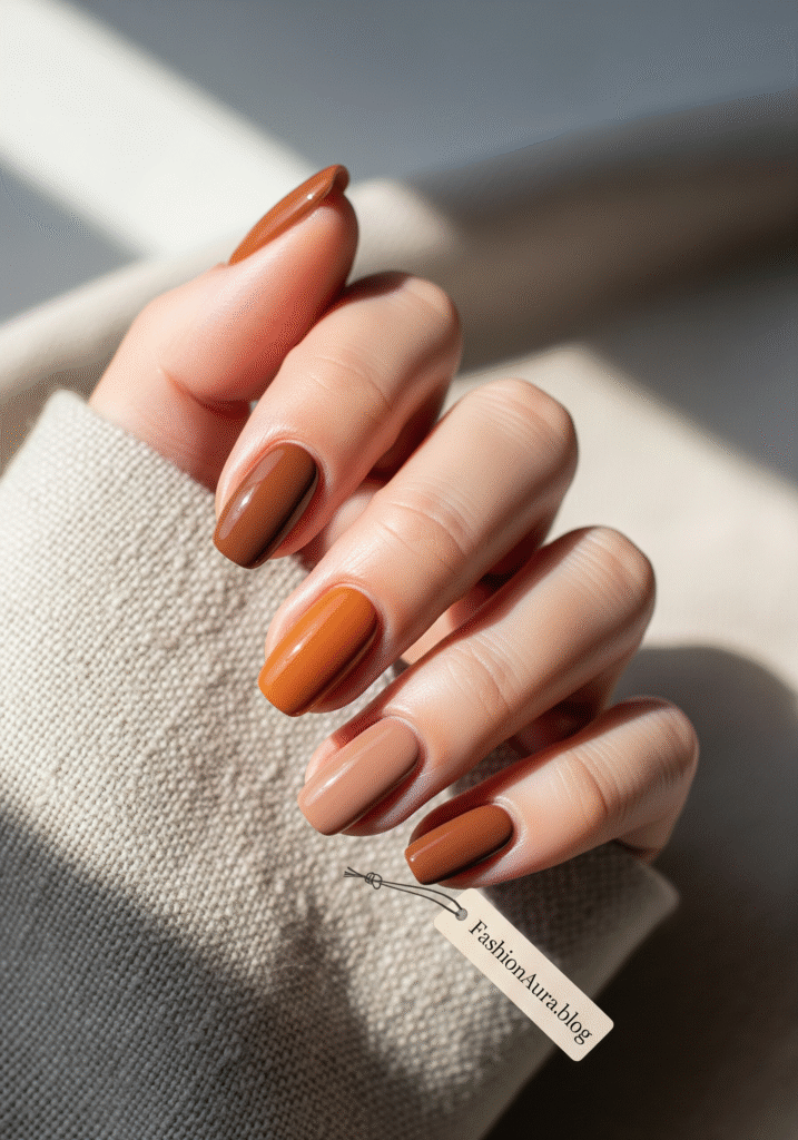 Brown Nail Ideas for Every Style — Minimal, Glam, and Modern