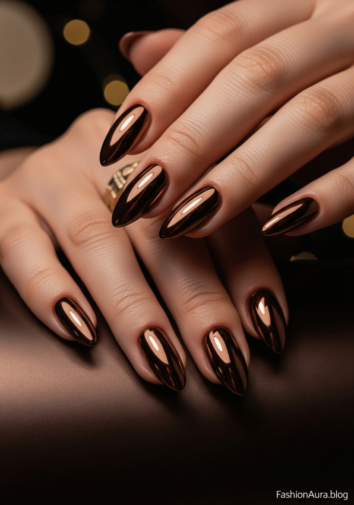 Brown Nail Ideas for Every Style — Minimal, Glam, and Modern