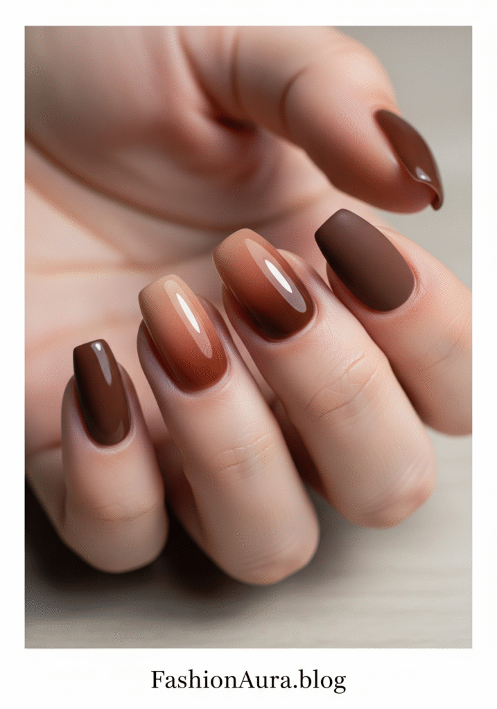 Brown Nail Designs That Look Chic, Cozy & Timeless 5 Brown Nail Designs That Look Chic, Cozy & Timeless