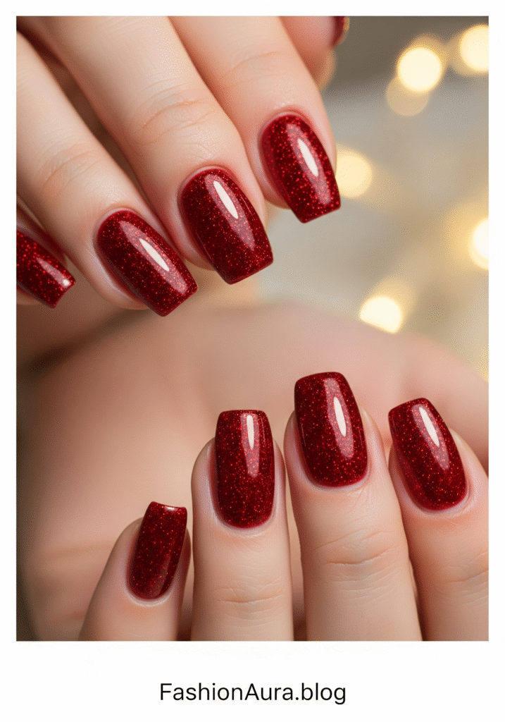 Red Christmas Nail Ideas for a Bold, Festive & Timeless Look