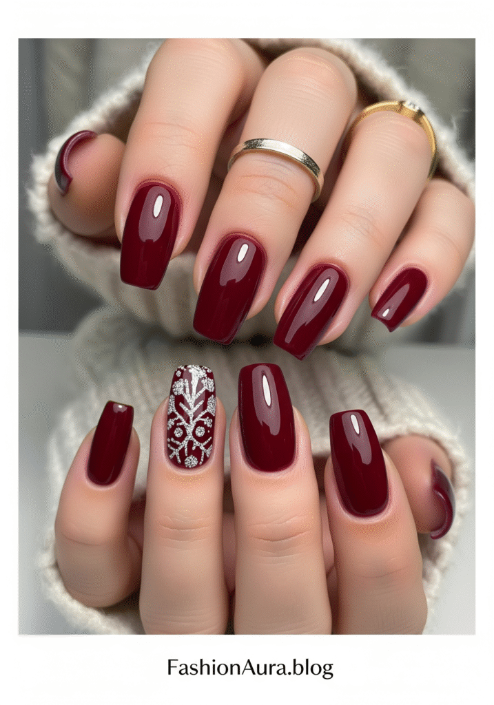 Red Christmas Nail Ideas for a Bold, Festive & Timeless Look