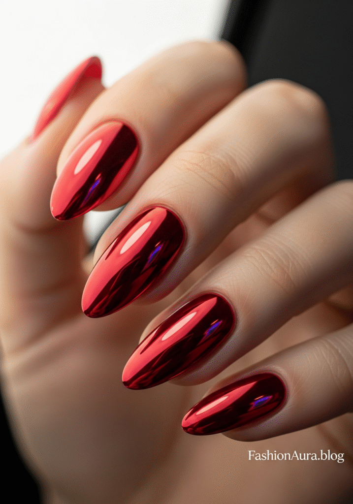 Red Christmas Nail Ideas for a Bold, Festive & Timeless Look