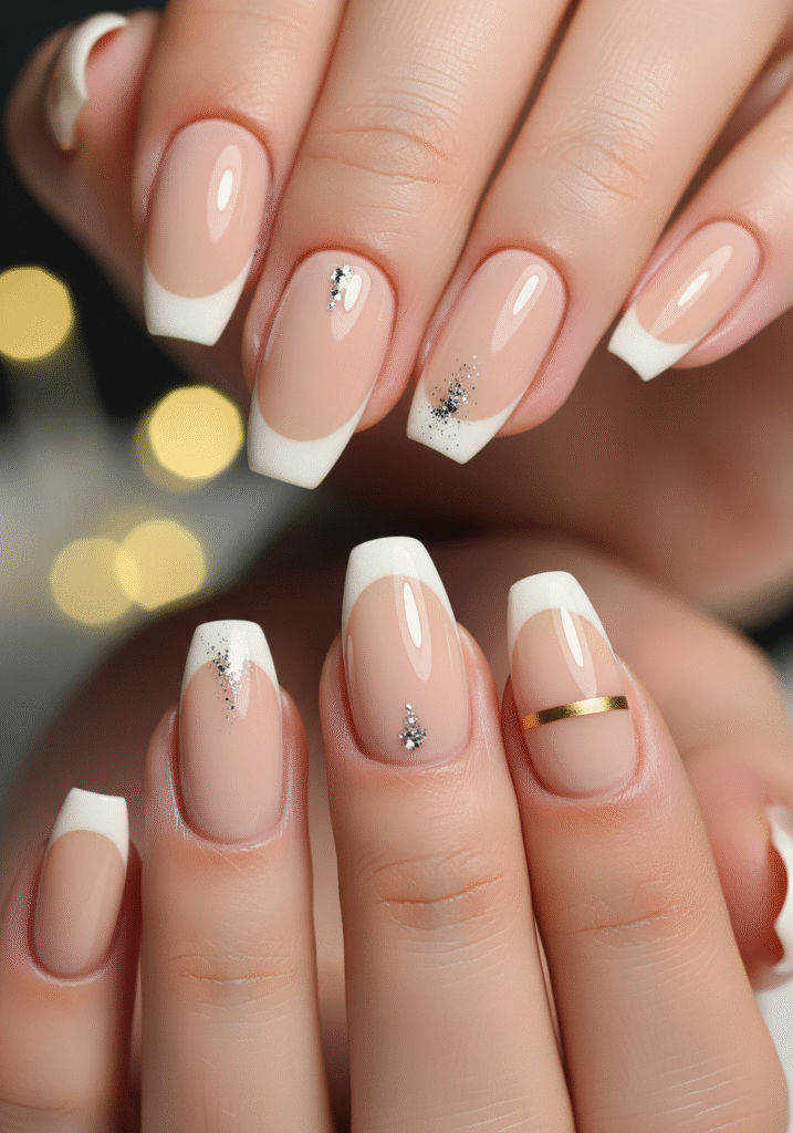 Short New Year Nails That Still Look Party Ready