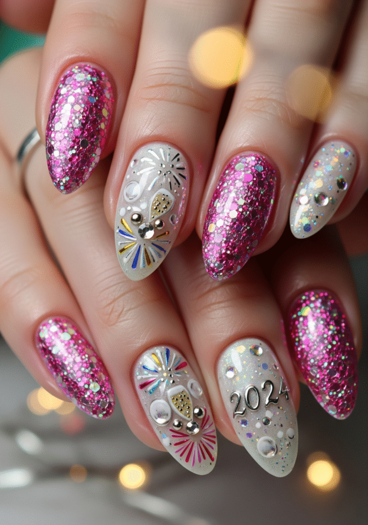 25 New Year Nail Ideas for 2026 You’ll Fall in Love With