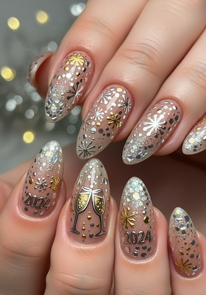 25 New Year Nail Ideas for 2026 You’ll Fall in Love With