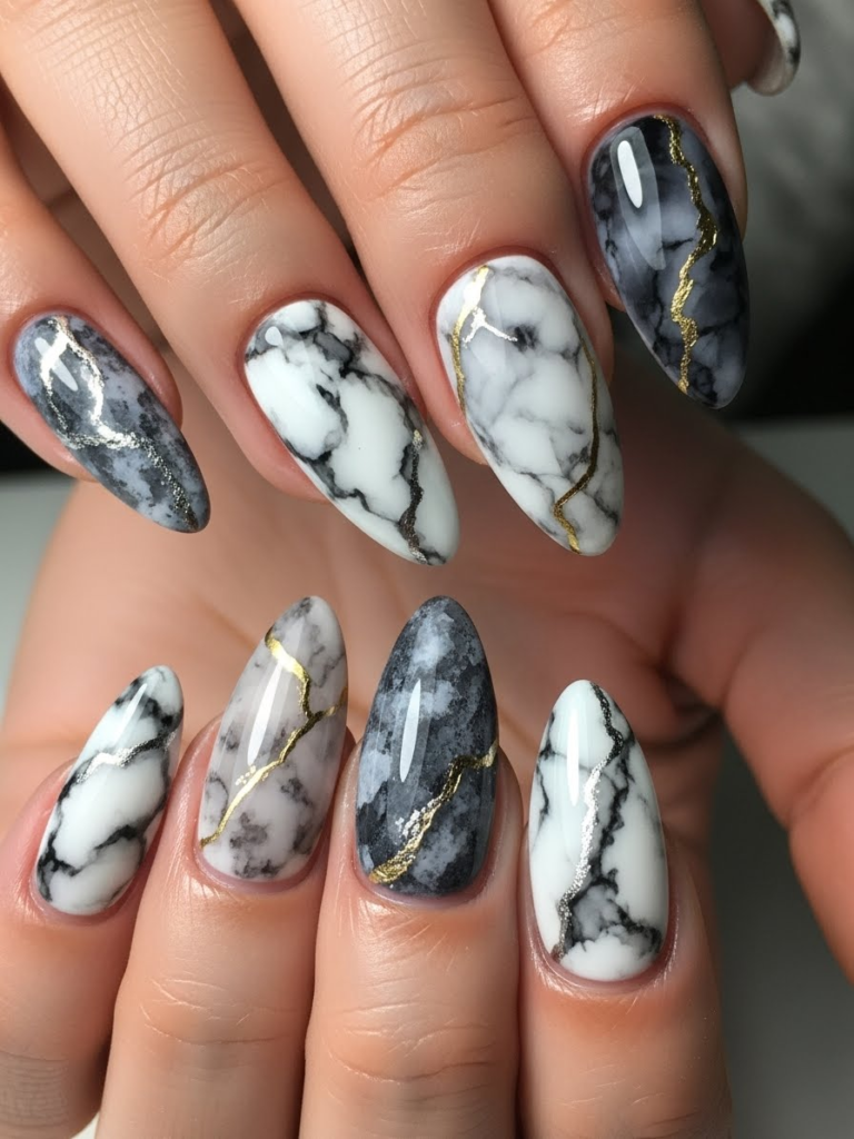 Cozy January Nail Designs Inspired by Winter Textures 4 Cozy January Nail Designs Inspired by Winter Textures