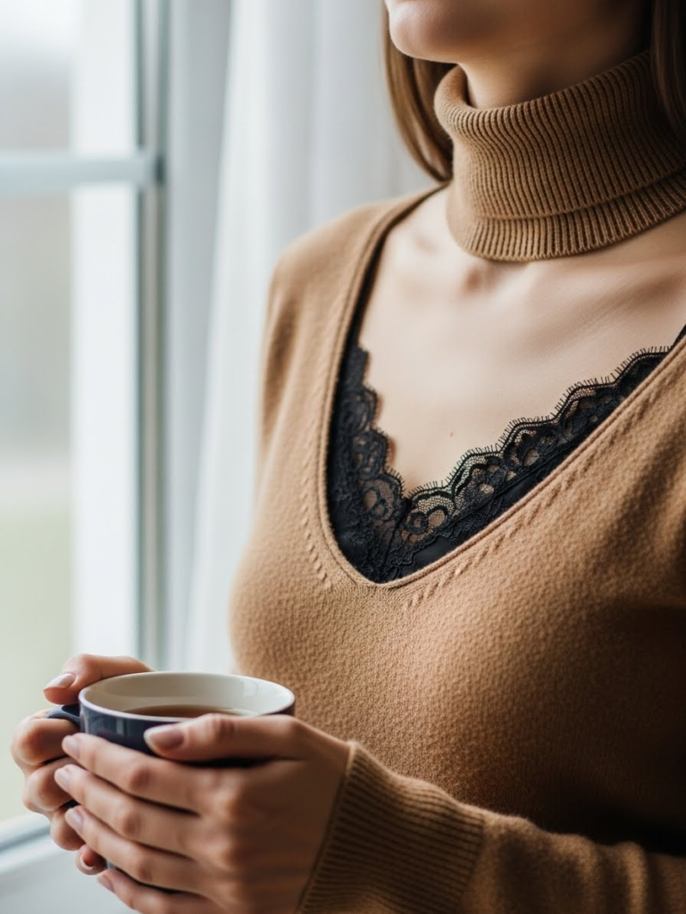 The Art of Contrast: 6 Effortless Ways to Wear Lace Trim Casually for Winter 2026