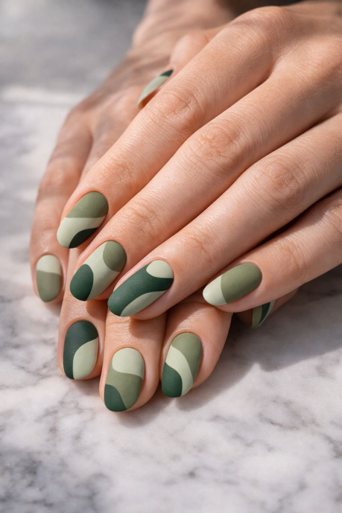 3 Shades of Grounded Green: Why Olive, Mint, and Forest Nails Are Dominating Utility Chic
