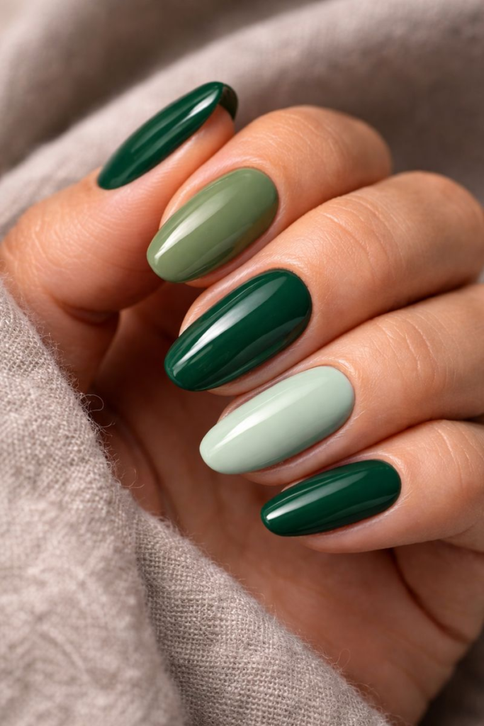3 Shades of Grounded Green: Why Olive, Mint, and Forest Nails Are Dominating Utility Chic