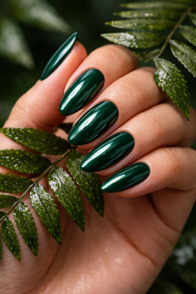3 Ways to Wear Green Nails: Glossy vs. Matte vs. Chrome Showdown