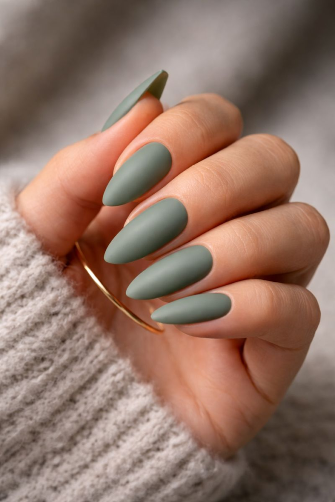 3 Iconic Nail Shapes Paired with the Hottest Green Shades: Almond, Square, & Coffin Guide