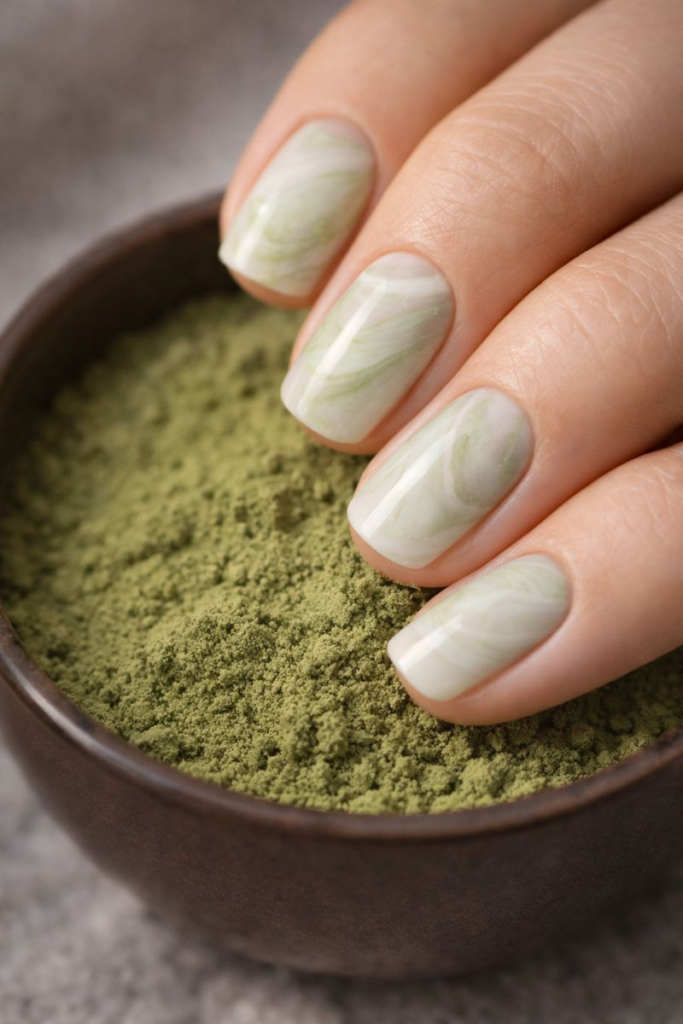 8 Bold & Artistic Green Nail Designs That Redefine Manicure Season
