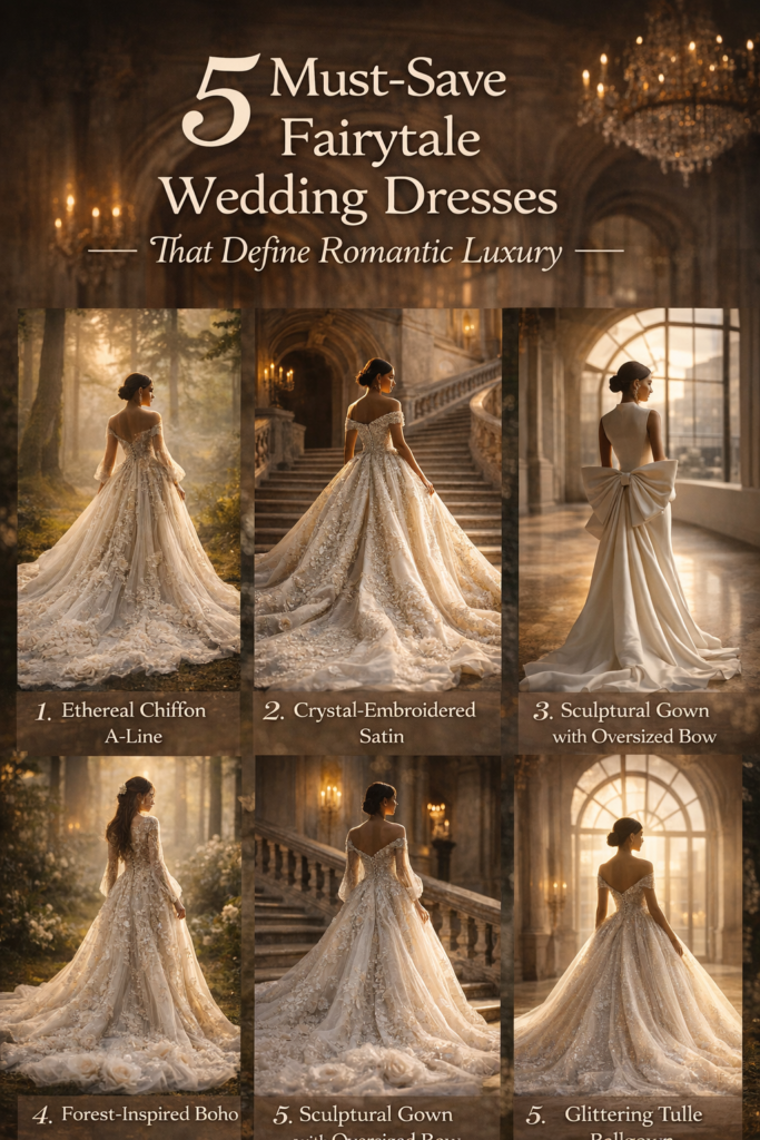 5 Must Save Fairytale Wedding Dresses That Define Romantic Luxury 5 5 Must Save Fairytale Wedding Dresses That Define Romantic Luxury