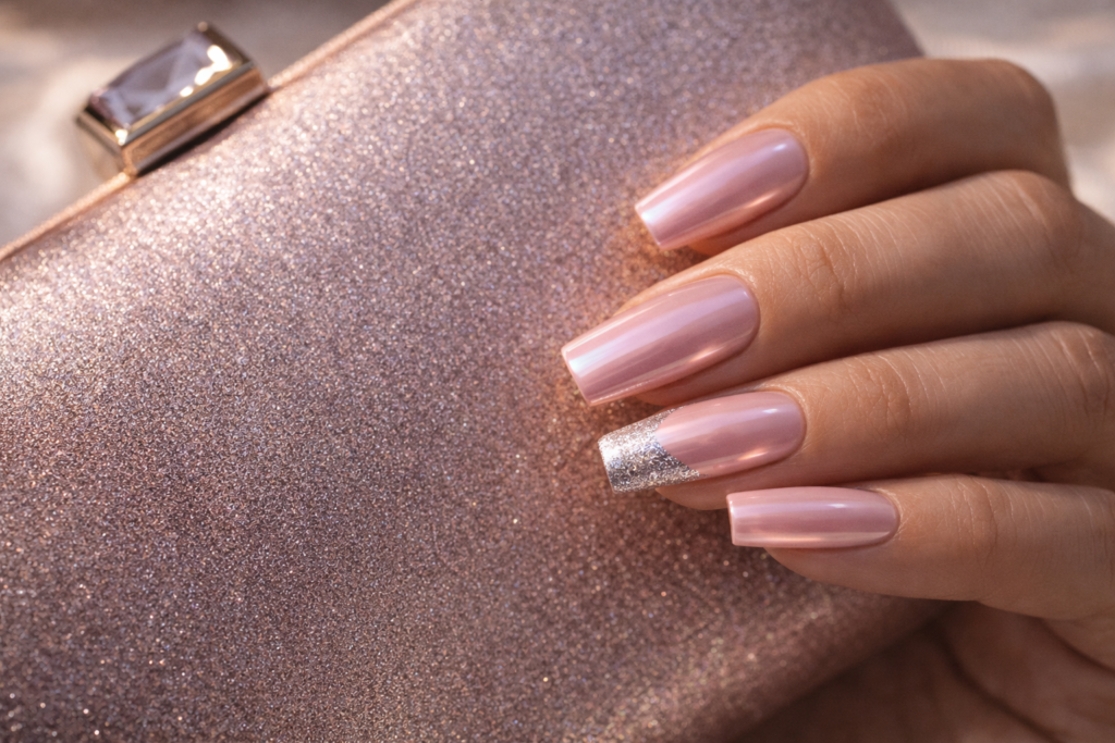 9 Ways to Master Light Pink Chrome Coffin Nails: Glitter, Bows & Ultimate Glam