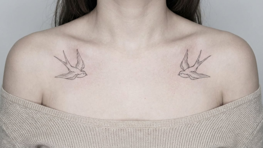 7 Stunning Feminine American Traditional Tattoo Outline Ideas for Women 4 7 Stunning Feminine American Traditional Tattoo Outline Ideas for Women