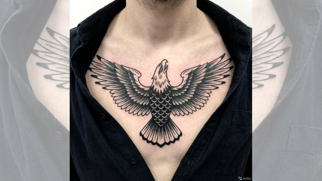 7 Powerful American Traditional Sternum Tattoos for Women Seeking Bold Symmetry