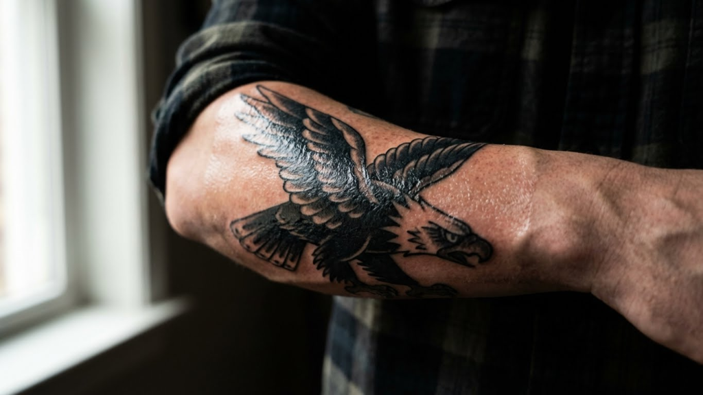 7 Crucial Steps for Maintaining the Sharp Contrast of Black & White American Traditional Tattoos