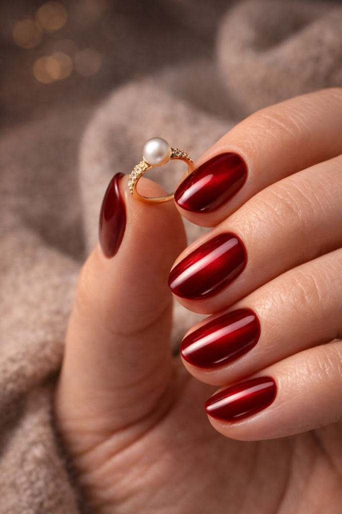 7 Secrets: Short Almond vs. Square Cherry Red Nails—Which Shape Suits Your Hand Best?