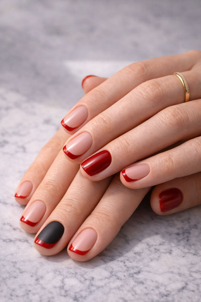 Acrylics or Gel? The Ultimate Guide to Achieving the Perfect Short Square Red French Tip