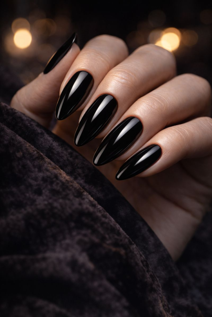 Matte vs. Glossy: Which Black Nail Look Wins?