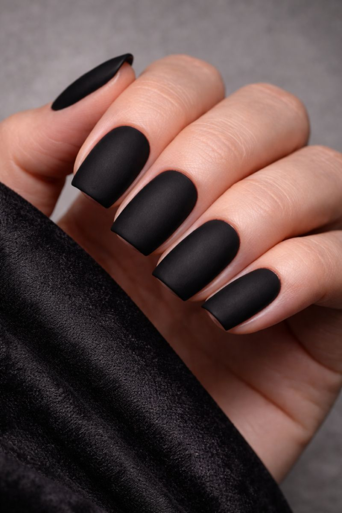 Matte vs. Glossy: Which Black Nail Look Wins?