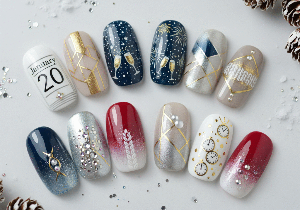 20 January Nail Designs to Start the New Year in Style