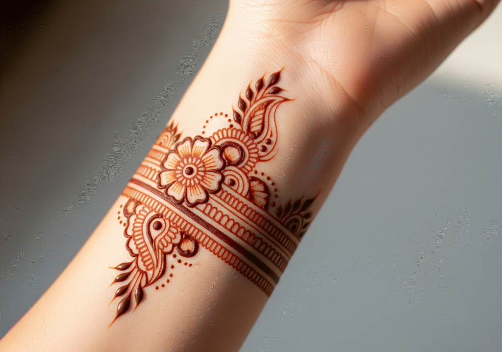 Simple Henna for Wrists – Minimal, Elegant & Beginner-Friendly Wrist Henna Designs