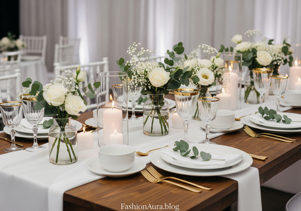 Minimal Wedding Décor Ideas for a Clean & Elegant Celebration