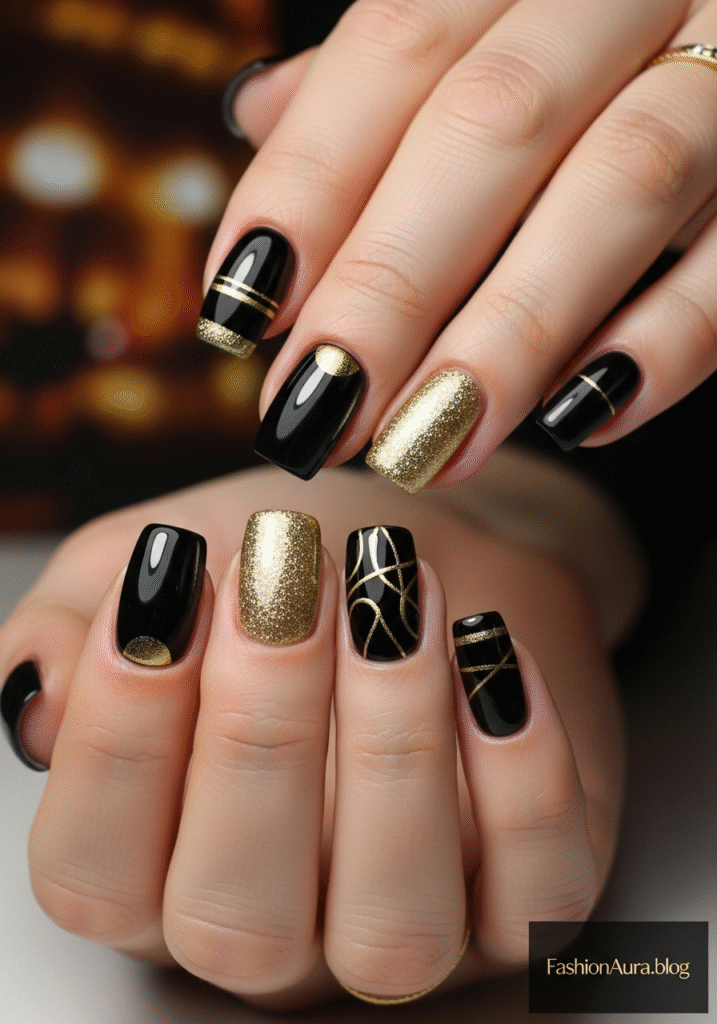 Holiday Party Nails: Glamorous & Sparkly Ideas for Every Festive Outfit 4 Holiday Party Nails: Glamorous & Sparkly Ideas for Every Festive Outfit