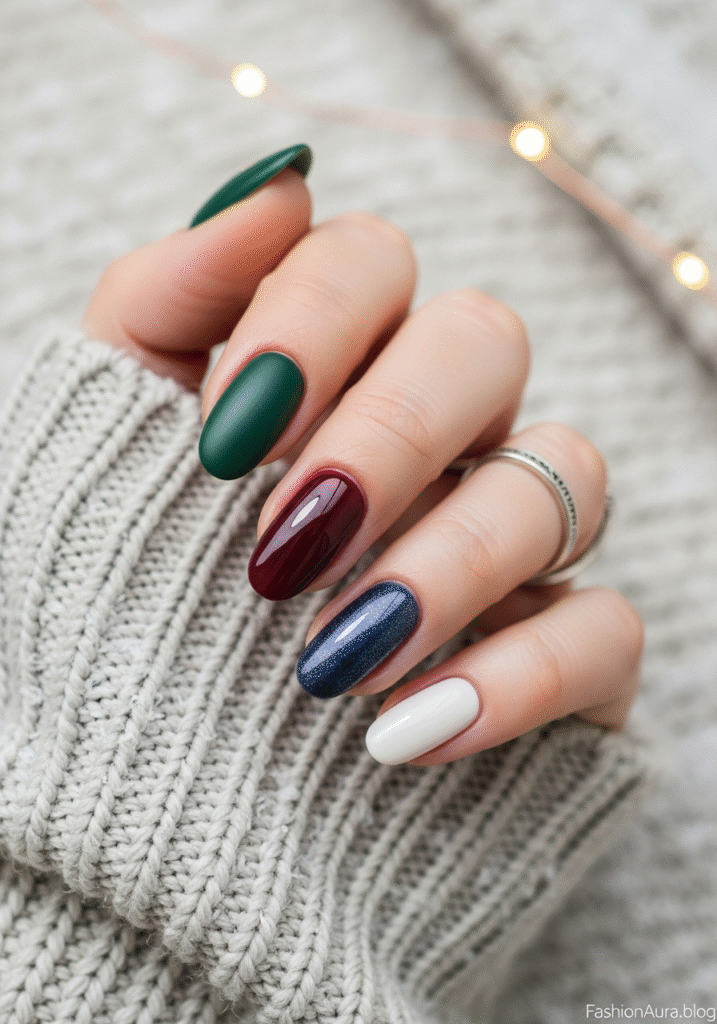 Short Christmas Nail Designs That Look Cute, Festive & Effortlessly Stylish 8 Short Christmas Nail Designs That Look Cute, Festive & Effortlessly Stylish