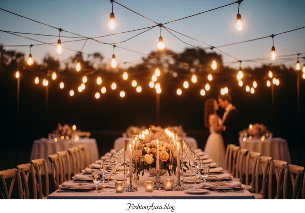 Romantic Wedding Lighting Ideas That Transform Any Celebration
