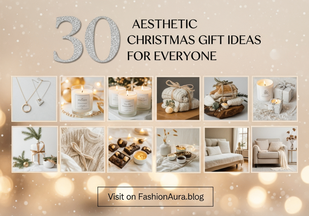 30 Aesthetic Christmas Gift Ideas for Everyone