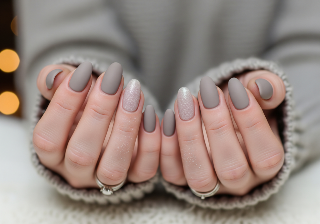 Winter Neutral Nails Perfect for January Manicures 12 Winter Neutral Nails Perfect for January Manicures