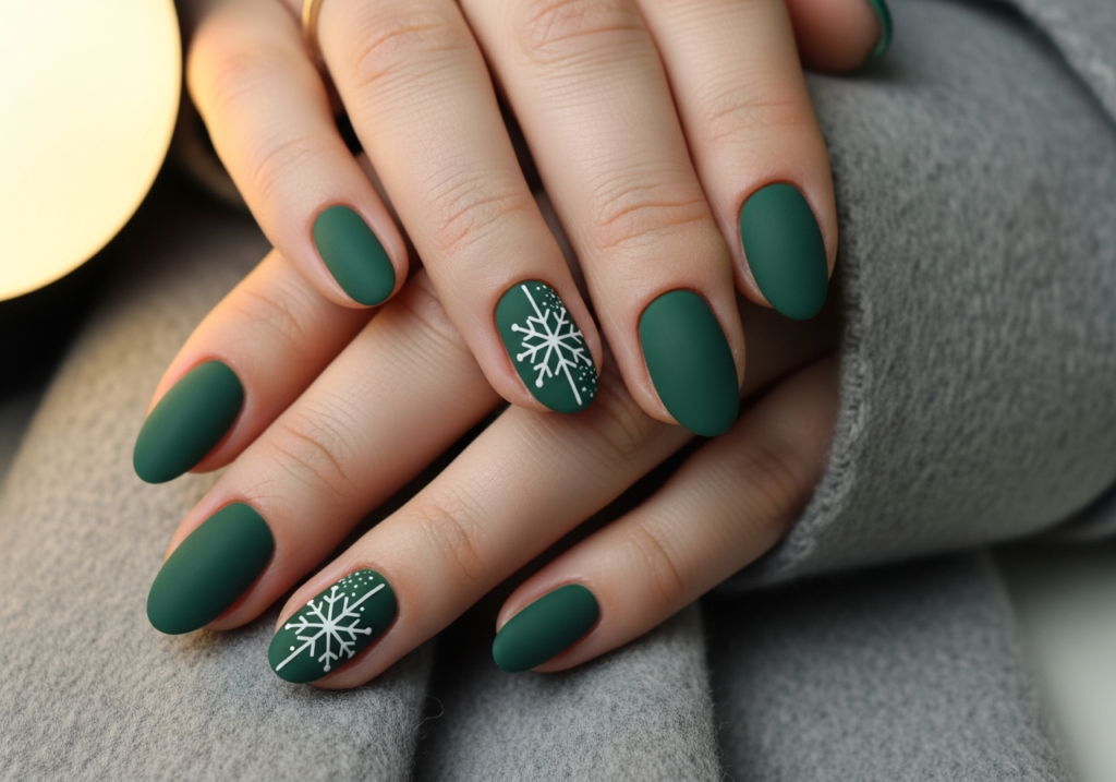 Short January Nails That Are Stylish and Practical