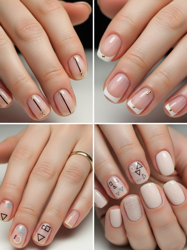 Short January Nails That Are Stylish and Practical