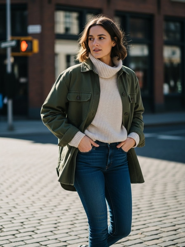 The 7 Essential Casual Everyday Outfits 2026: Mastering the Khaki Utility Vibe
