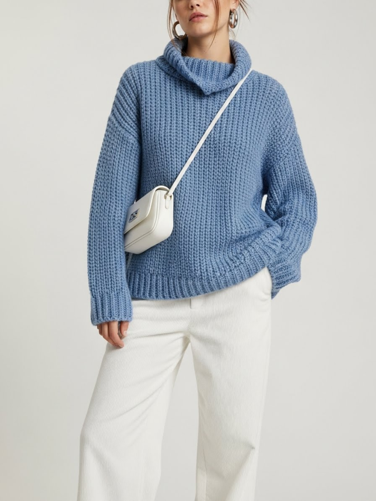 5 Effortless Icy Blue Casual Looks That Define Winter 2026 Style
