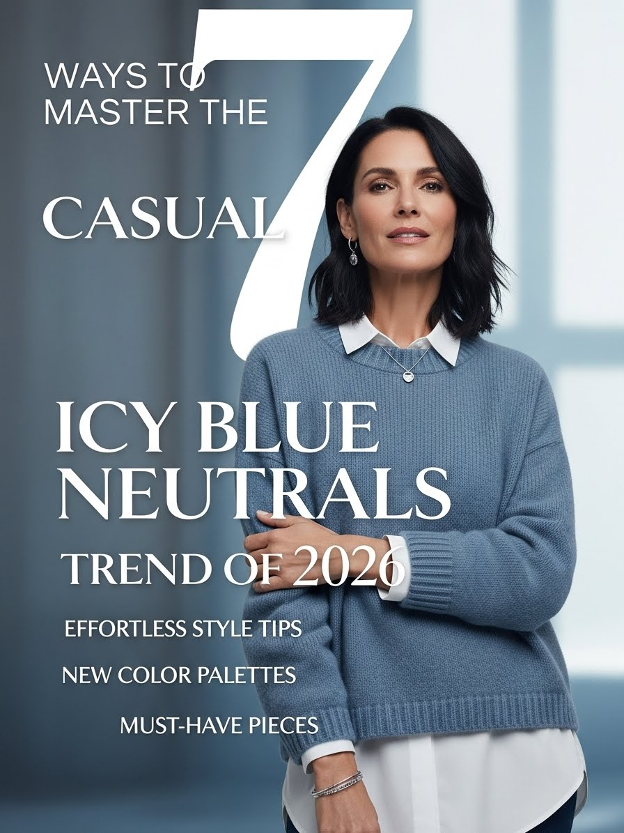 7 Ways to Master the Casual Icy Blue Neutrals Trend of 2026