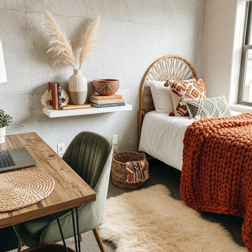 College Dorm Aesthetic Ideas Inspired by 2026 Interior Trends
