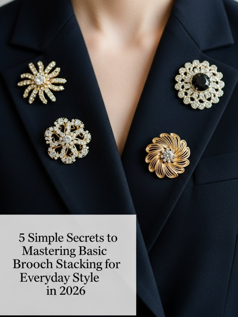 5 Simple Secrets to Mastering Basic Brooch Stacking for Everyday Style in 2026