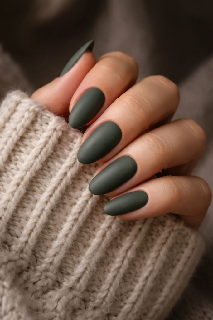 9 Unexpected Ways to Wear Green Nails This Fall & Winter (And Look Like a Million Bucks) 3 9 Unexpected Ways to Wear Green Nails This Fall & Winter (And Look Like a Million Bucks)