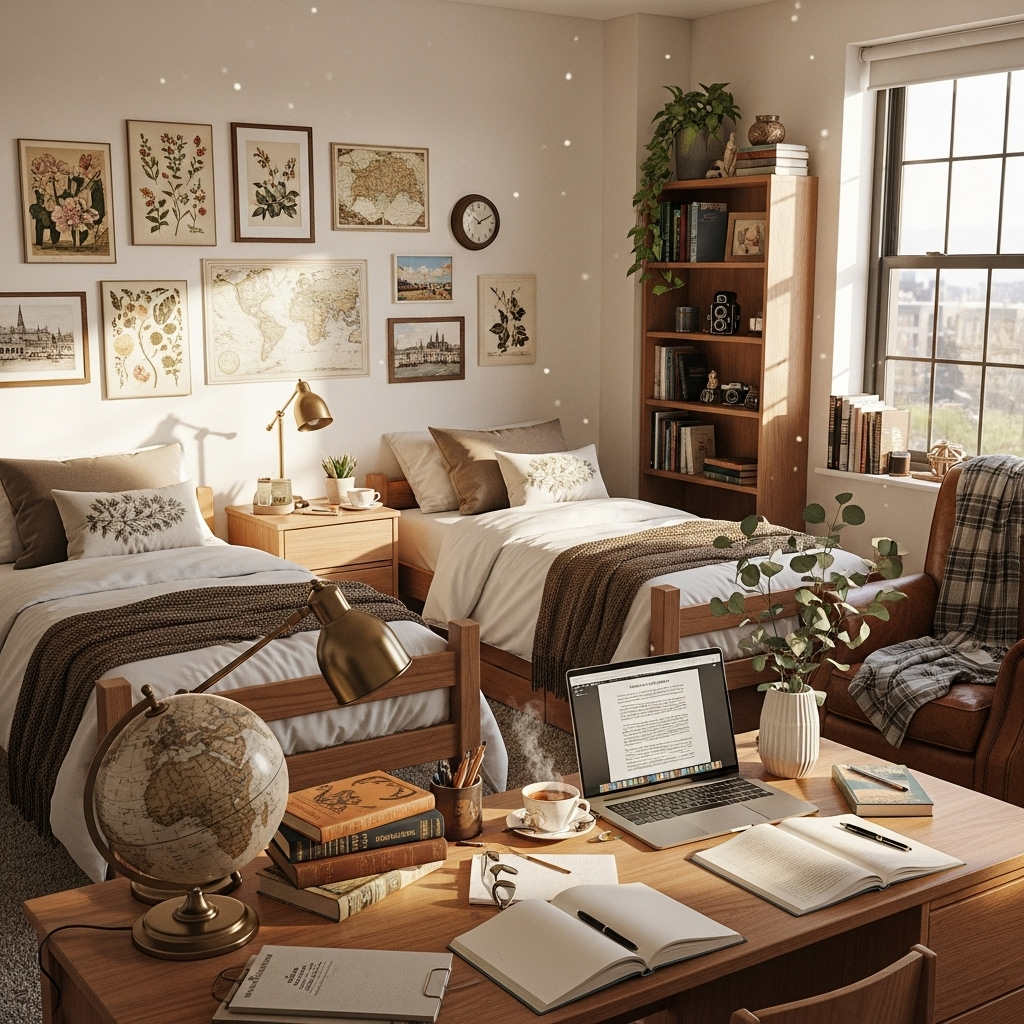 Light Academia Bedroom Ideas for College Students in 2026 9 Light Academia Bedroom Ideas for College Students in 2026