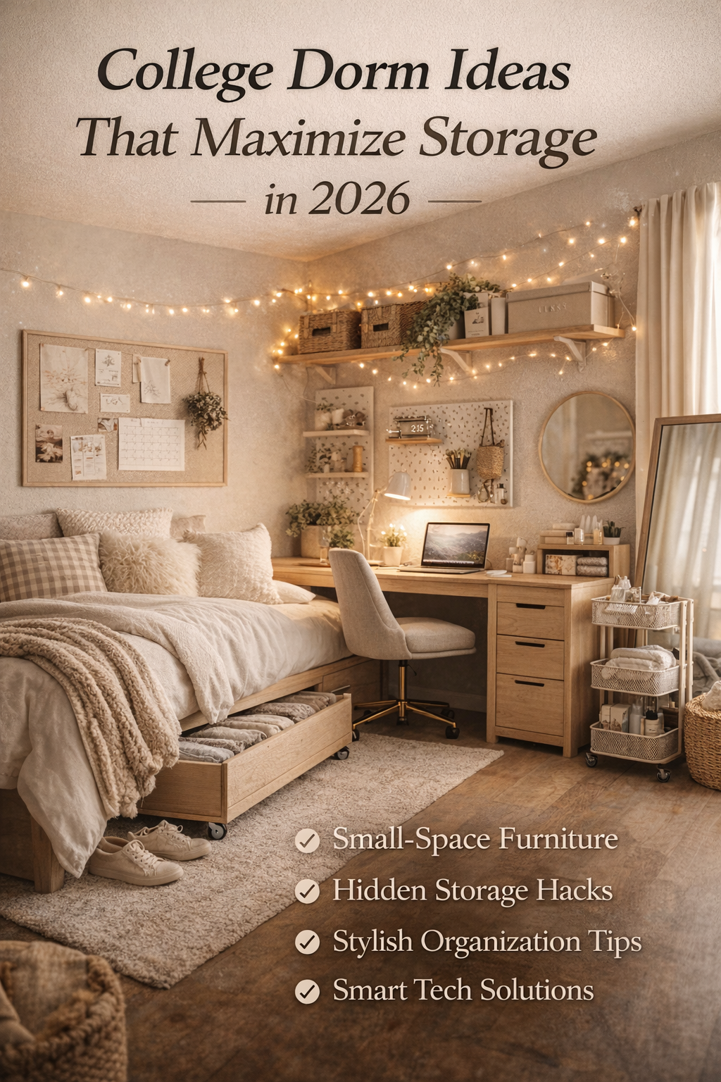 College Dorm Ideas That Maximize Storage in 2026
