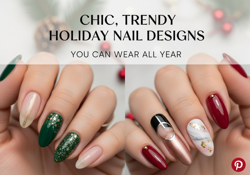 Chic, Trendy Holiday Nail Designs You Can Wear All Year 2 Chic, Trendy Holiday Nail Designs You Can Wear All Year