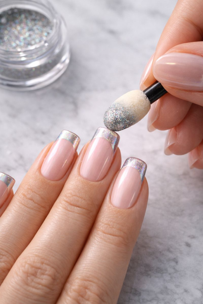 7 Ways to Master the Light Pink Chrome French Tip Trend: Modern, Classy & Trendy Looks 4 7 Ways to Master the Light Pink Chrome French Tip Trend: Modern, Classy & Trendy Looks