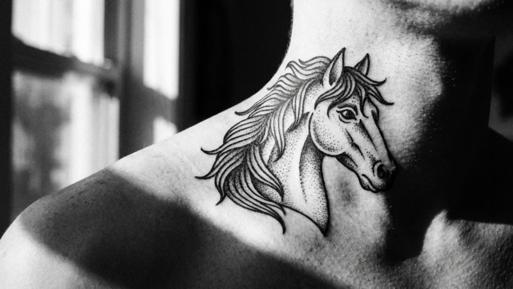 Hearts, Horses, and Horseshoes: 5 Feminine Motifs That Define American Traditional Tattoo Work 4 Hearts, Horses, and Horseshoes: 5 Feminine Motifs That Define American Traditional Tattoo Work
