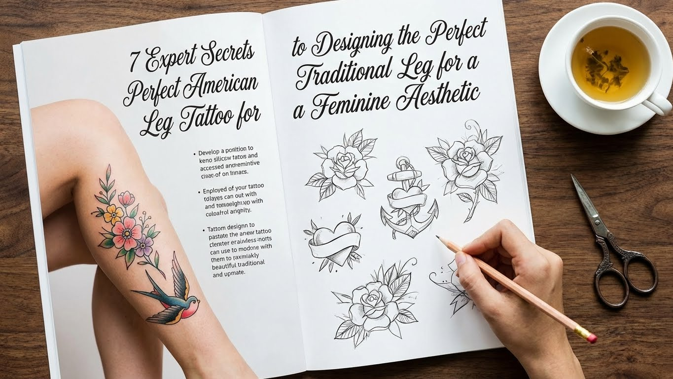 7 Expert Secrets to Designing the Perfect American Traditional Leg Tattoo for a Feminine Aesthetic