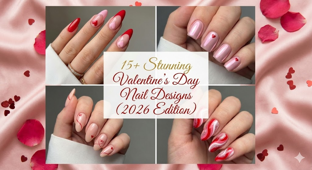 15+ Stunning Valentine’s Day Nail Designs to Fall in Love With (2026 Edition)